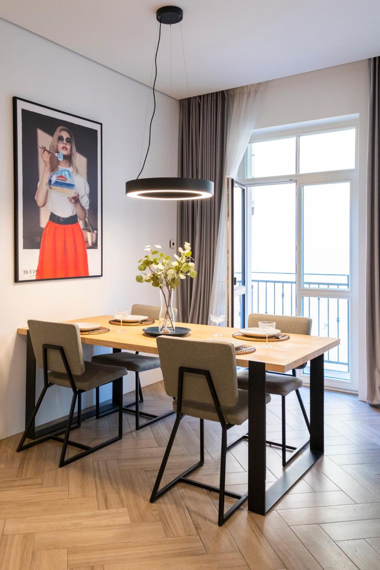 Cohost I Oldtown 60M2 Apt W-Garage Parking, Balcony & Self Check-In VNO Exterior photo